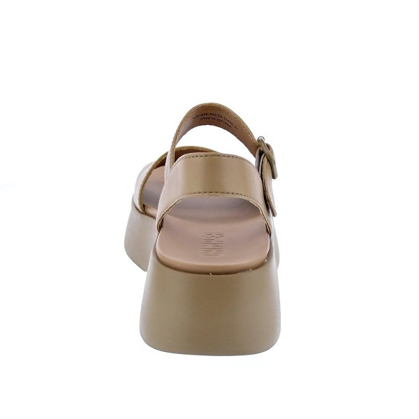 Sandalias Camper zapatos Mujer modelo Tasha Beige Hebilla
