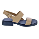 Sandalias Camper zapatos Mujer modelo Dana Beige Hebilla