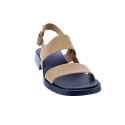 Sandalias Camper zapatos Mujer modelo Dana Beige Hebilla