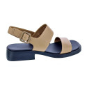 Sandalias Camper zapatos Mujer modelo Dana Beige Hebilla