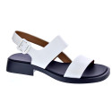 Sandalias Camper zapatos Mujer modelo Dana Blanco Hebilla