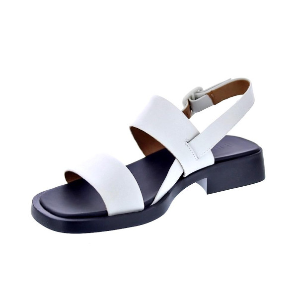 Sandalias Camper zapatos Mujer modelo Dana Blanco Hebilla