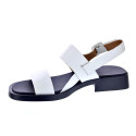 Sandalias Camper zapatos Mujer modelo Dana Blanco Hebilla