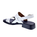 Sandalias Camper zapatos Mujer modelo Dana Blanco Hebilla