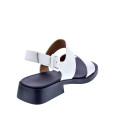 Sandalias Camper zapatos Mujer modelo Dana Blanco Hebilla