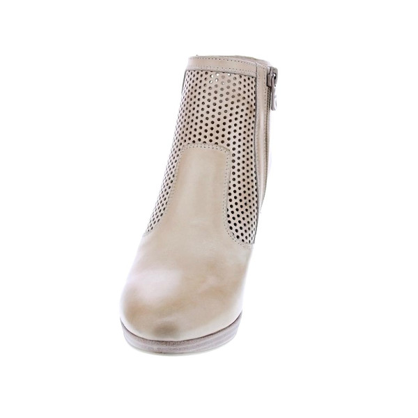 Botines Nero Giardini zapatos Mujer modelo E409720 Beige Cremallera