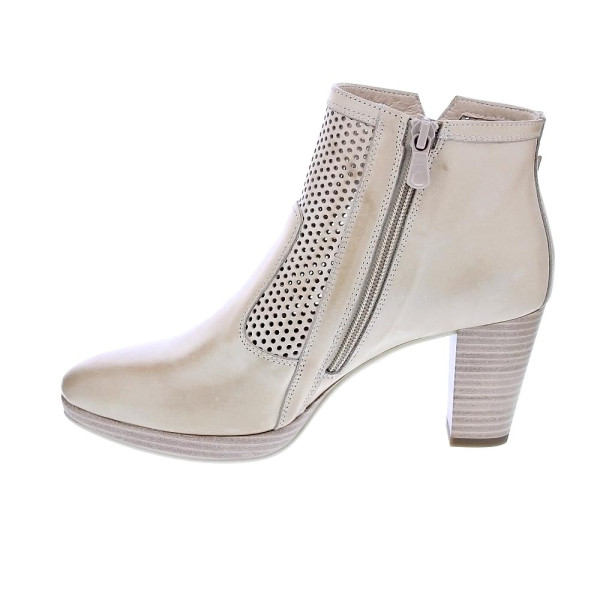 Botines Nero Giardini zapatos Mujer modelo E409720 Beige Cremallera