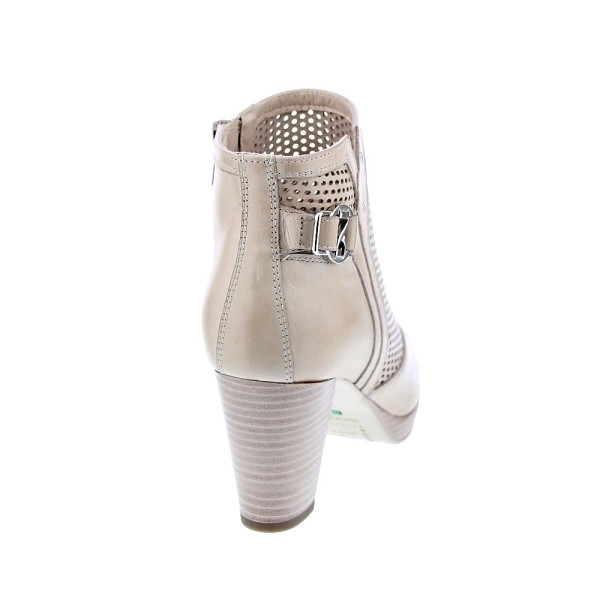 Botines Nero Giardini zapatos Mujer modelo E409720 Beige Cremallera