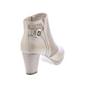 Botines Nero Giardini zapatos Mujer modelo E409720 Beige Cremallera