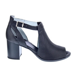Sandalias Nero Giardini zapatos Mujer modelo E409760 Negro Hebilla