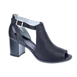 Sandalias Nero Giardini zapatos Mujer modelo E409760 Negro Hebilla 2