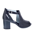Sandalias Nero Giardini zapatos Mujer modelo E409760 Negro Hebilla