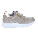 Zapatillas Nero Giardini zapatos Mujer modelo E409840 Beige Cordón