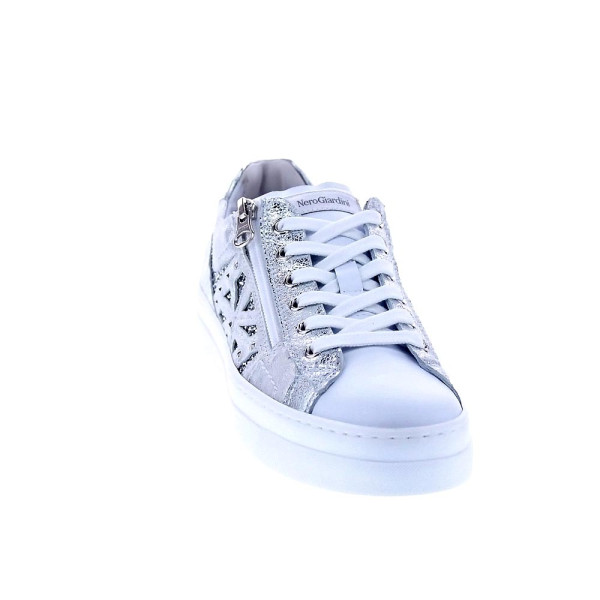 Zapatillas Nero Giardini zapatos Mujer modelo E409930 Plata Cordón