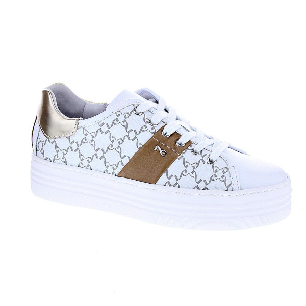 Zapatillas Nero Giardini zapatos Mujer modelo E409954 Plata Cordón