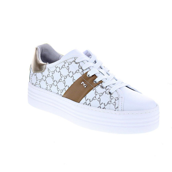 Zapatillas Nero Giardini zapatos Mujer modelo E409954 Plata Cordón