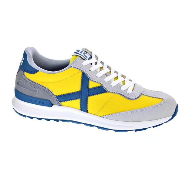 Zapatillas Munich zapatos Hombre modelo Dynamo 69 Amarillo Cordón