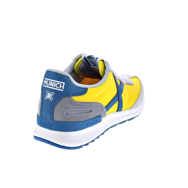 Zapatillas Munich zapatos Hombre modelo Dynamo 69 Amarillo Cordón