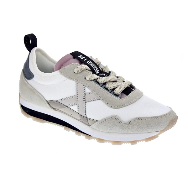 Zapatillas Munich zapatos Mujer modelo Um Sky 08 Beige Cordón