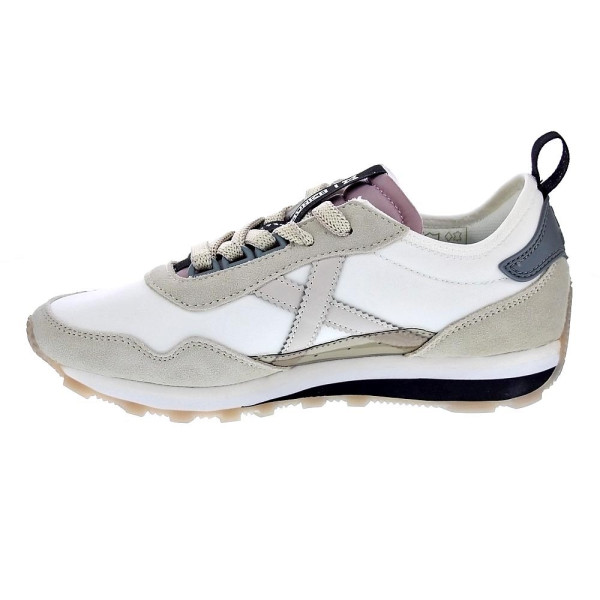 Zapatillas Munich zapatos Mujer modelo Um Sky 08 Beige Cordón