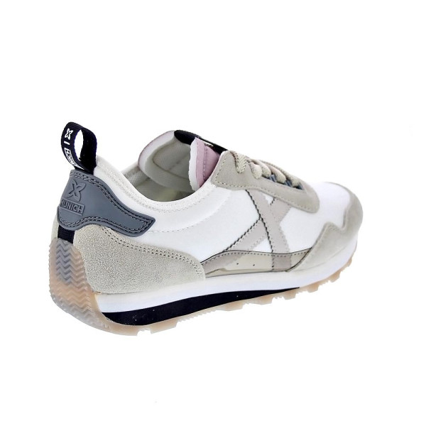 Zapatillas Munich zapatos Mujer modelo Um Sky 08 Beige Cordón