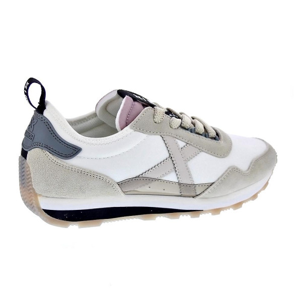Zapatillas Munich zapatos Mujer modelo Um Sky 08 Beige Cordón