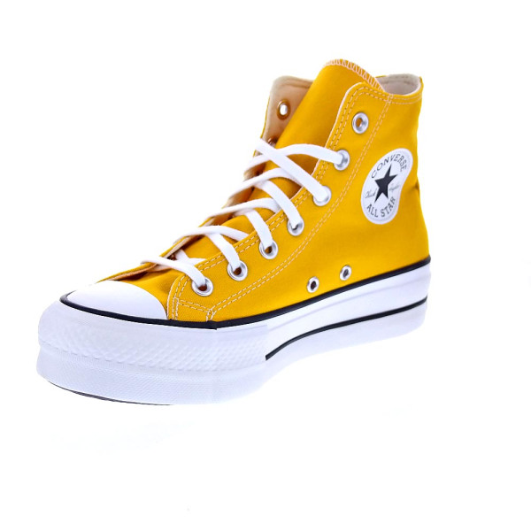 Zapatillas botas Converse zapatos Mujer modelo Chuck Taylor Amarillo Cordón