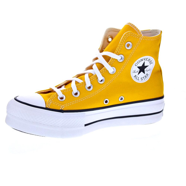 Zapatillas botas Converse zapatos Mujer modelo Chuck Taylor Amarillo Cordón