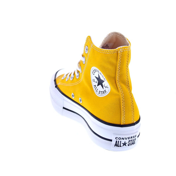 Zapatillas botas Converse zapatos Mujer modelo Chuck Taylor Amarillo Cordón