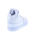 Zapatillas botas Nike zapatos Niño modelo Court Borought Bota velcro Blanco Velcro