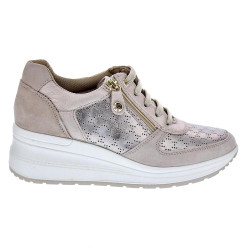 Zapatillas Imac zapatos Mujer modelo 555740 Oro Cordón