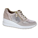 Zapatillas Imac zapatos Mujer modelo 555740 Oro Cordón