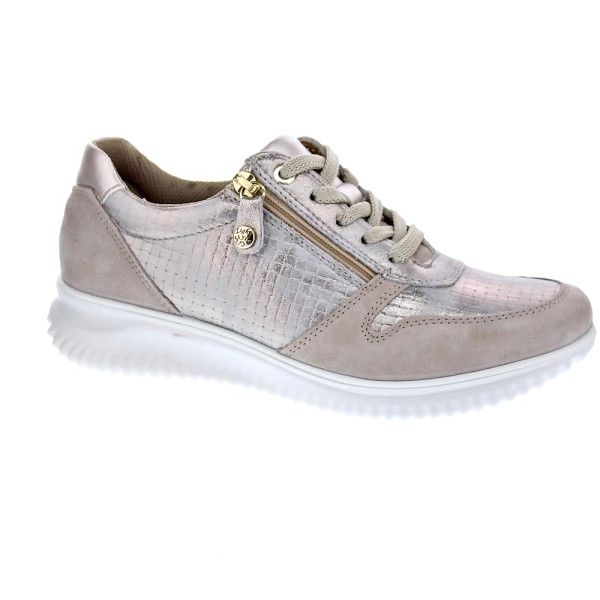 Zapatillas Imac zapatos Mujer modelo 556040 Beige Cordón