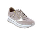 Zapatillas Imac zapatos Mujer modelo 557050 Beige Cordón