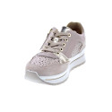 Zapatillas Imac zapatos Mujer modelo 557050 Beige Cordón