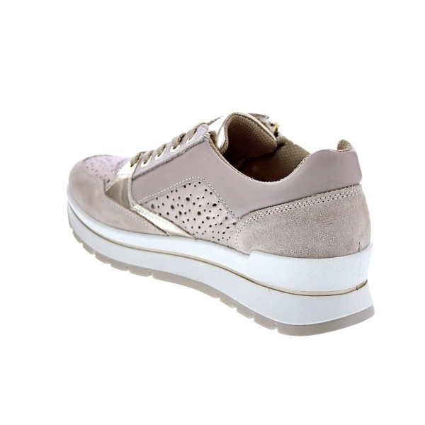 Zapatillas Imac zapatos Mujer modelo 557050 Beige Cordón