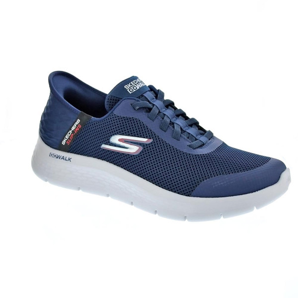 Zapatillas Skechers zapatos Hombre modelo Slip-ins Go Walk Flex Azul Elástico