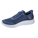 Zapatillas Skechers zapatos Hombre modelo Slip-ins Go Walk Flex Azul Elástico