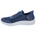 Zapatillas Skechers zapatos Hombre modelo Slip-ins Go Walk Flex Azul Elástico