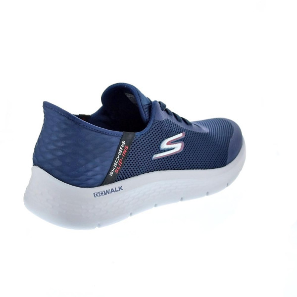 Zapatillas Skechers zapatos Hombre modelo Slip-ins Go Walk Flex Azul Elástico