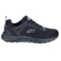 Zapatillas Skechers zapatos Hombre modelo Track Boader Negro Cordón