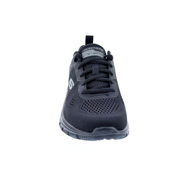 Zapatillas Skechers zapatos Hombre modelo Track Boader Negro Cordón
