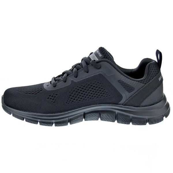 Zapatillas Skechers zapatos Hombre modelo Track Boader Negro Cordón