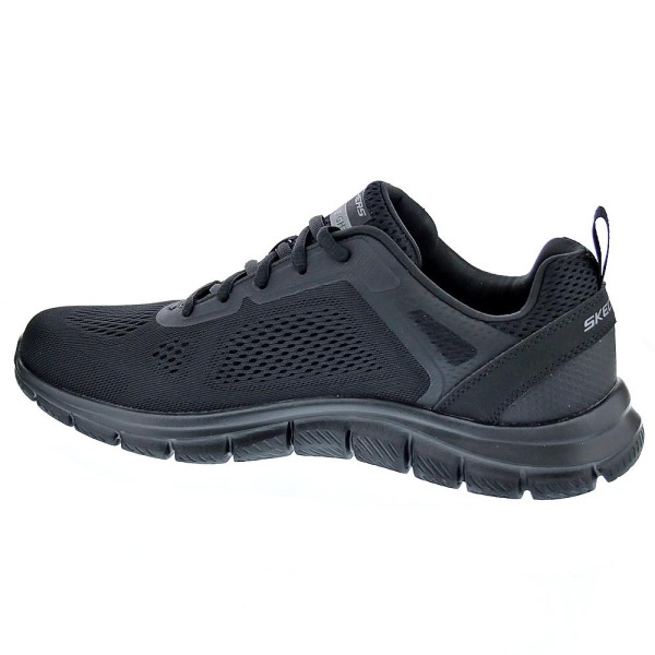 Zapatillas Skechers zapatos Hombre modelo Track Boader Negro Cordón
