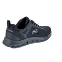 Zapatillas Skechers zapatos Hombre modelo Track Boader Negro Cordón