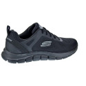 Zapatillas Skechers zapatos Hombre modelo Track Boader Negro Cordón