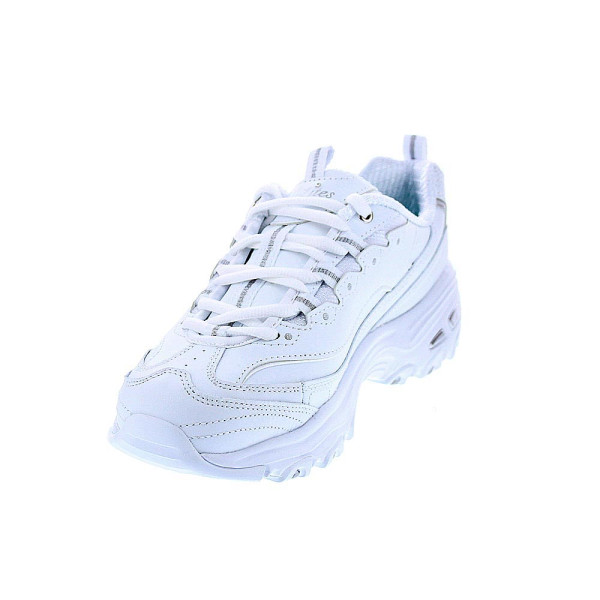 Zapatillas Skechers zapatos Mujer modelo D Lites Fresh Blanco Cordón