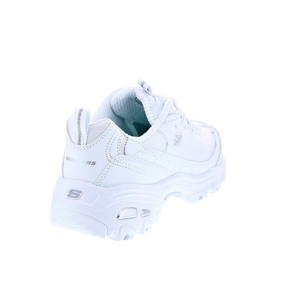 Zapatillas Skechers zapatos Mujer modelo D Lites Fresh Blanco Cordón