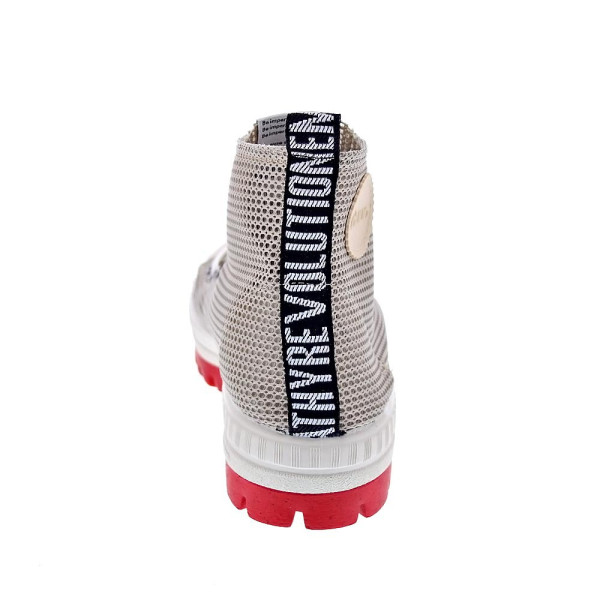 Zapatillas botas Duuo zapatos Mujer modelo Col Plus Net 020 Beige Cordón