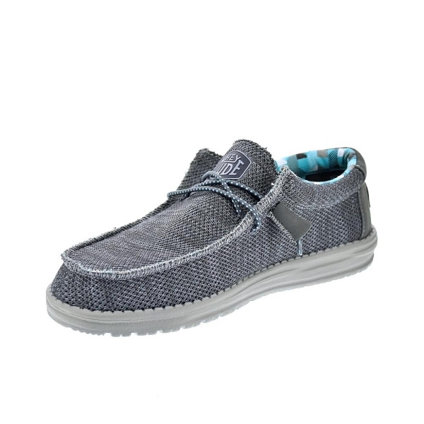 Mocasines Hey Dude zapatos Hombre modelo Wally Sox Marrón Elástico